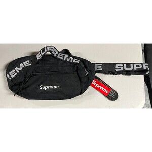 Supreme SS18 Cordura Fanny Pack Waist Bag BLACK